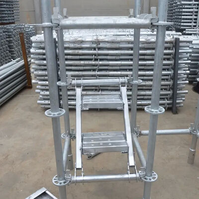 Q355 Hot-dip Galvanized Andamios Ringlock Standard ystem Scaffolding