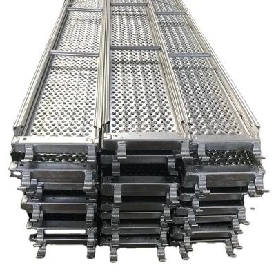 Corrosion Resistant Steel Scaffolding Plank Customizable Length for Construction Projects