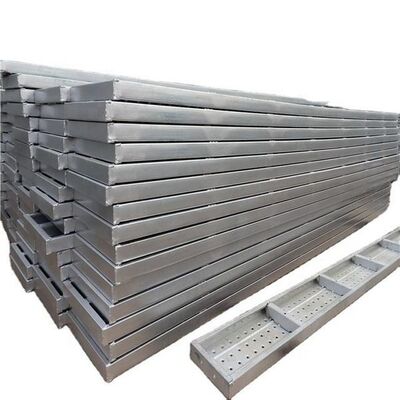 Construction Equipment Tools Galvanized Steel Plank Scaffold For Heavy Load Capacity