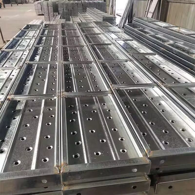 Q235 Steel Pre-galvanized/Hot Dip Galvanized Scaffolding Plank for Construction