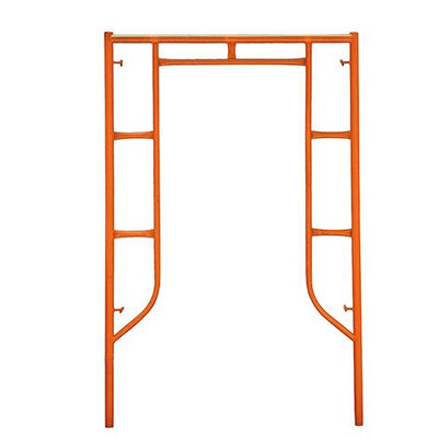 2026 Steel H Narrow Frame Scaffolding with 1000kg Load Capacity Orange Metal Pre-Galvanized