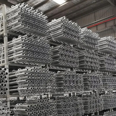 Q235 Hot-Dipped Galvanized Scaffolding Steel Ringlock Standard for Sale
