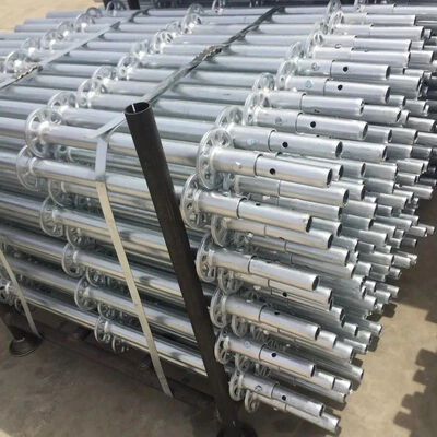 Q235 Hot-Dipped Galvanized Scaffolding Steel Ringlock Standard for Sale