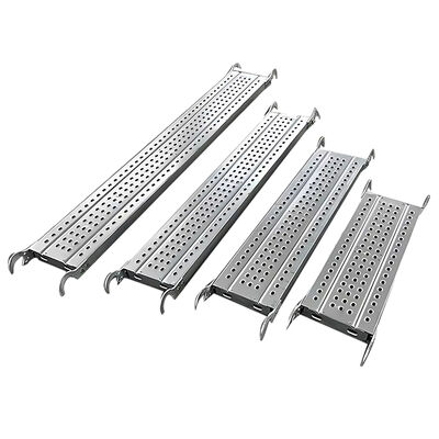 Scaffolding Planks, Perforated Galvanized Steel Anti‑slip Walk Boards for Ringlock Scaffold Construction Projects BYTHAI