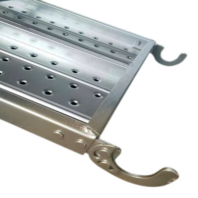 Scaffold Boards For Sale, Hot Dipped Galvanized Q235 Steel 240x45mm Anti‑slip Walk Boards for Building Construction Scaffold Platform BYTHAI