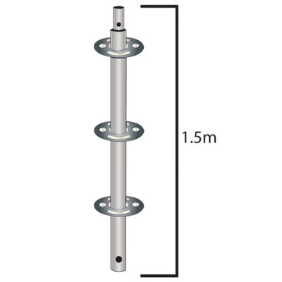 scaffolding connector hot dip galvanized steel 48.3mm tube fitting coupler for ringlock scaffolding system BYTHAI