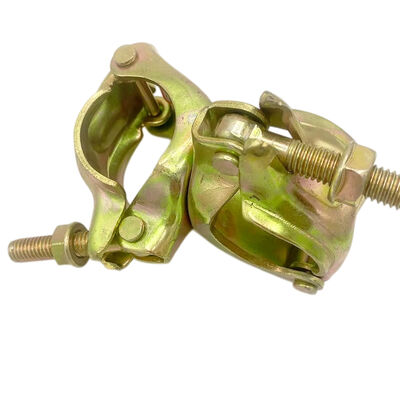 Double scaffold coupler hot dipped galvanized forged steel 48.3mm tube connector high load capacity for building scaffolding joint BYTHAI