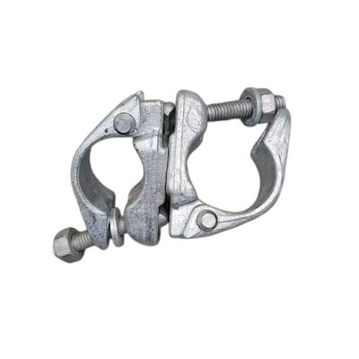 Scaffolding double clamp hot dipped galvanized forged steel 48.3mm tube connector high load bearing for scaffolding cross pipe connection BYTHAI