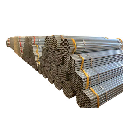 scaffolding tube Q235 hot dip galvanized 48.3mm outer diameter 3.2mm wall thickness 2‑6m custom cut length for residential building exterior scaffold assembly BYTHAI