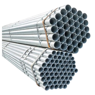scaffold tube Q235 hot dip galvanized 48.3mm outer diameter 3.2mm wall thickness 1‑6m custom cut length for high‑rise building exterior scaffold construction BYTHAI