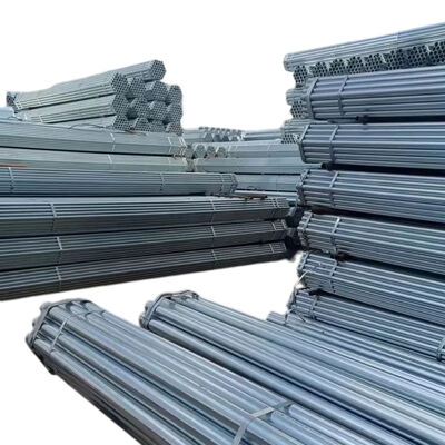 scaffolding tube and clamp supplier in usa Q235 hot dip galvanized 48.3mm OD 3.2mm wall thickness forged couplers 1‑6m custom tube length for building exterior construction projects BYTHAI