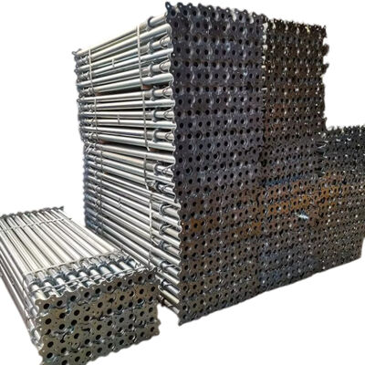 telescopic support props Q235 hot dip galvanized heavy duty thick wall steel structure for concrete formwork support and building construction shoring engineering projects BYTHAI