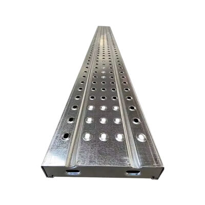 aluminum scaffold boards high grade aluminum alloy anti-slip surface reinforced rib structure for construction site platforms and scaffolding access walkways BYTHAI