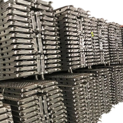 planking in construction Q235 hot dip galvanized steel anti-slip surface reinforced structure for building site platforms and temporary walkway decks BYTHAI