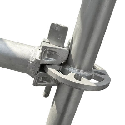 - ringlock standard Q235 hot dip galvanized steel heavy duty vertical post for modular scaffolding system and construction support BYTHAI
