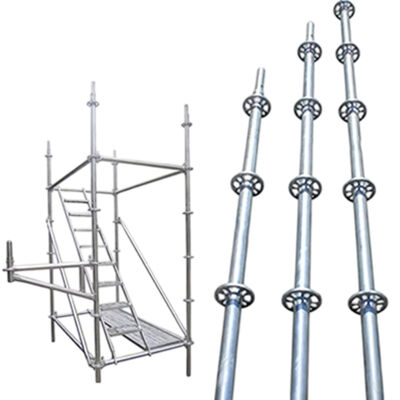 ringlock walking board Q235 hot dip galvanized steel anti-slip heavy duty for ringlock scaffolding access and construction walkways BYTHAI