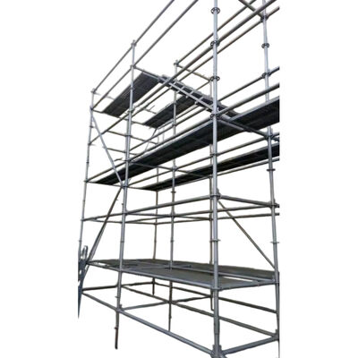 anti-rust all-round scaffolding full galvanized steel heavy duty universal system for various construction scenarios and building maintenance support BYTHAI
