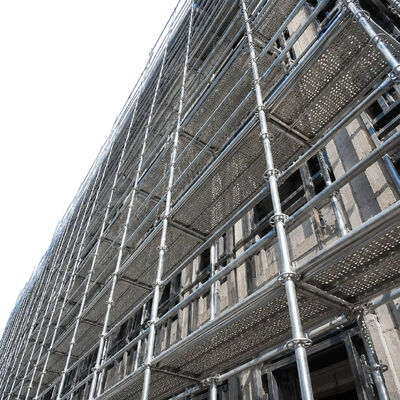 ringlock scaffolding system full galvanized heavy duty steel system for heavy load construction support and industrial building maintenance BYTHAI