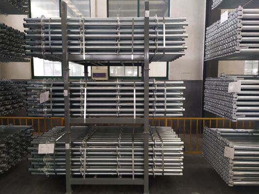 Hot dip Galvanized Q235 Steel Industrial steel ringlock scaffolding