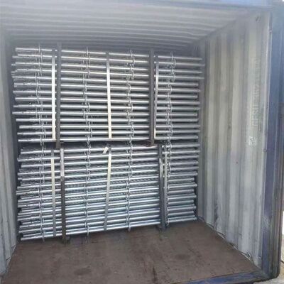 Safe & Reliable Scaffolding Components Hot Dip Galvanized Ringlock Horizontal Ledger