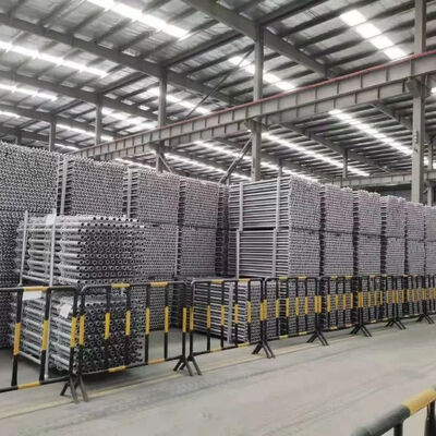 Durable 2.75mm Thick Q355 48.3mm Hot Dipped Galvanized Ringlock Scaffolding