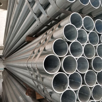 Hot‑Dip Galvanized Scaffold Tube, 48.3mm Welded Steel Scaffolding Pipe For Construction Ringlock Scaffolding System