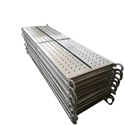 24 Aluminum Plank, 24 Inch Width, 4m Max Length, Anti-slip Groove Surface, High Load 24 Aluminum Plank for Scaffold Working Platform BYTHAI