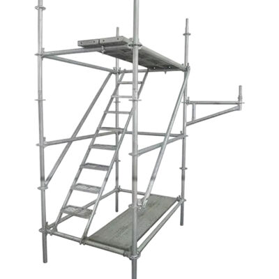 rolling scaffolds powder coated 2.0m height wheeled scaffolding with lockable casters for construction work BYTHAI