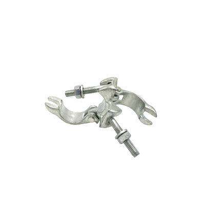Right angle scaffold clamp hot dipped galvanized forged steel 48.3mm tube fastener high load capacity for vertical horizontal pipe connection BYTHAI