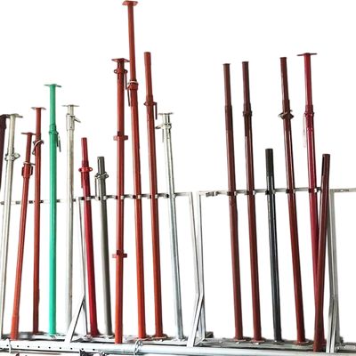 Telescopic Adjustable Steel Prop with Heavy Duty Powder Coated Steel Construction and Rust Proof Finish for Scaffolding and Construction
