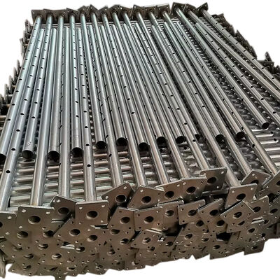 adjustable support props Q235 hot dip galvanized heavy duty thick wall steel structure for concrete formwork shoring and building construction support projects BYTHAI