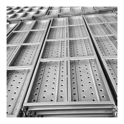 scaffold decking Q235 hot dip galvanized steel reinforced anti-slip surface heavy duty for building platforms and scaffolding access walkways BYTHAI