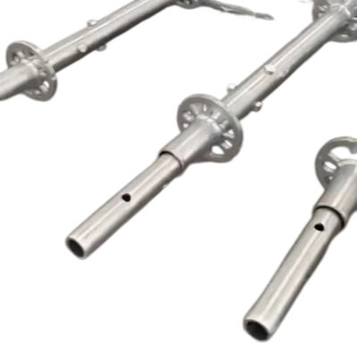 adjustable screw jack for ringlock Q235 hot dip galvanized steel heavy duty for scaffolding leveling and support height adjustment BYTHAI