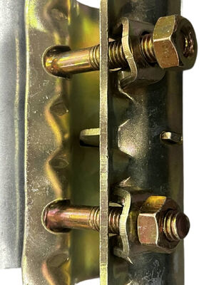 pressed coupler full hot dip galvanized pressed steel corrosion resistant for outdoor scaffolding joint and temporary engineering structure fastening BYTHAI