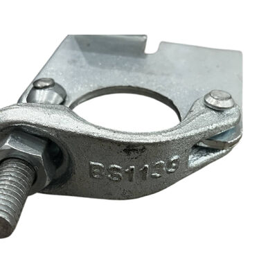 scaffolding clamp swivel high strength malleable steel galvanized rotatable locking for industrial scaffolding joint fixing and structural bracing reinforcement BYTHAI